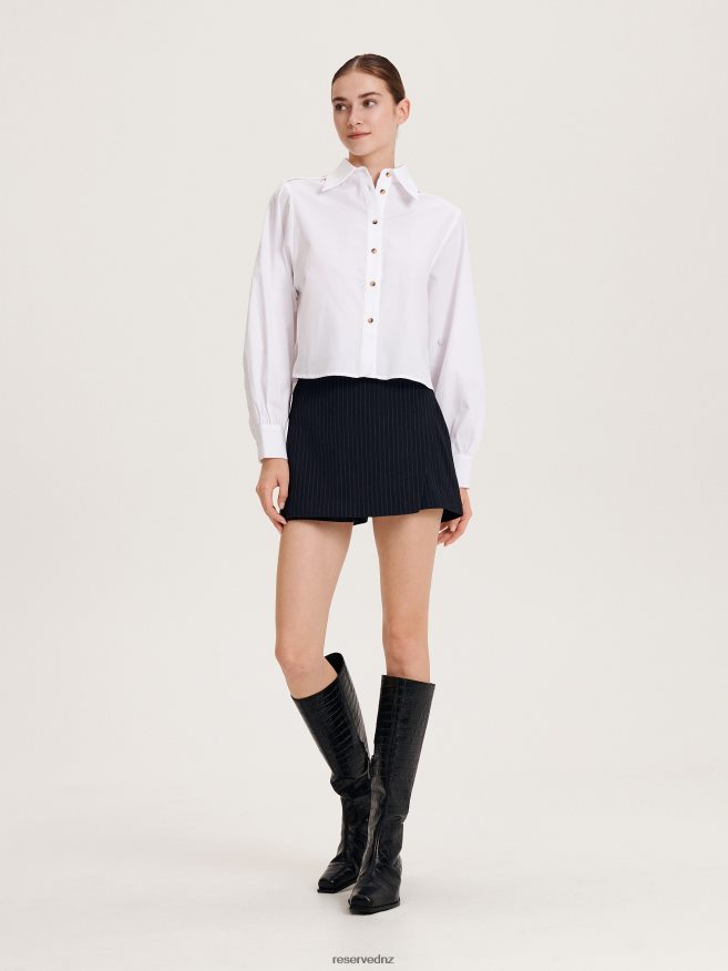 Reserved Women Skort P6H08T564 Apparel Navy