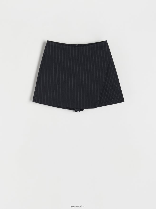 Reserved Women Skort P6H08T564 Apparel Navy