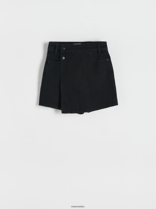 Reserved Women Skort P6H08T566 Apparel Black