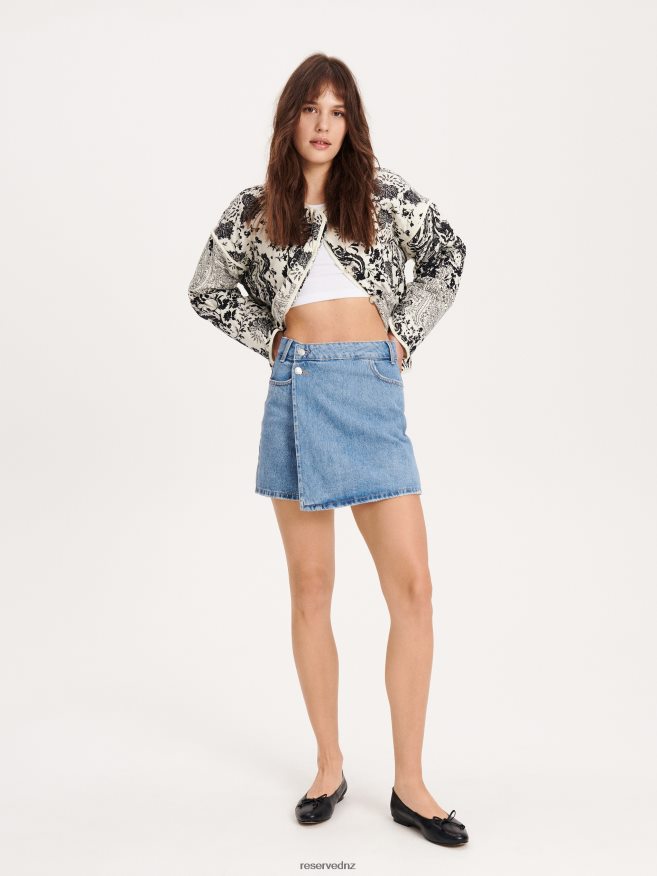 Reserved Women Skort P6H08T567 Apparel Blue