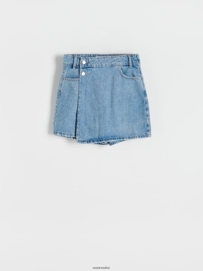 Reserved Women Skort P6H08T567 Apparel Blue