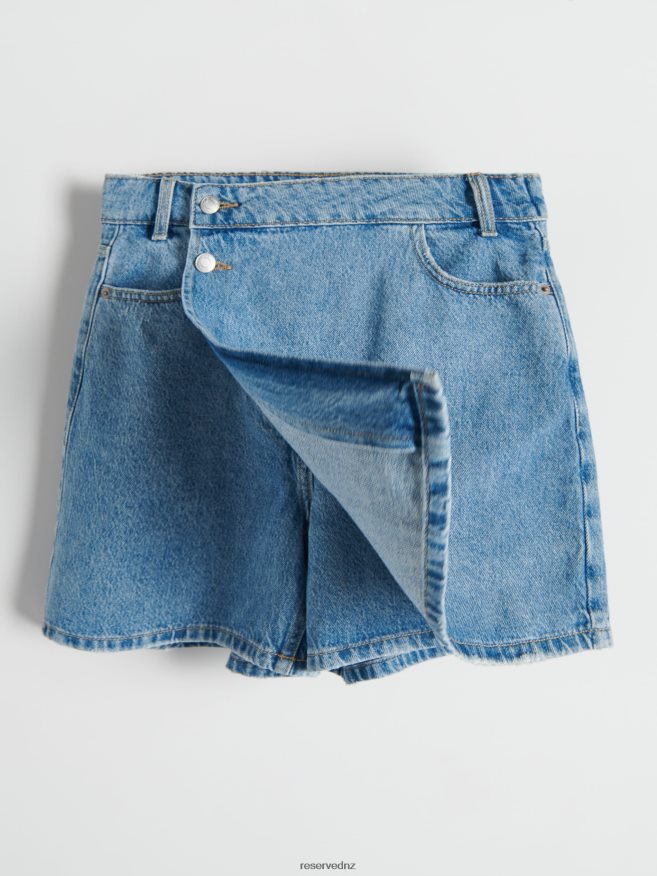 Reserved Women Skort P6H08T567 Apparel Blue