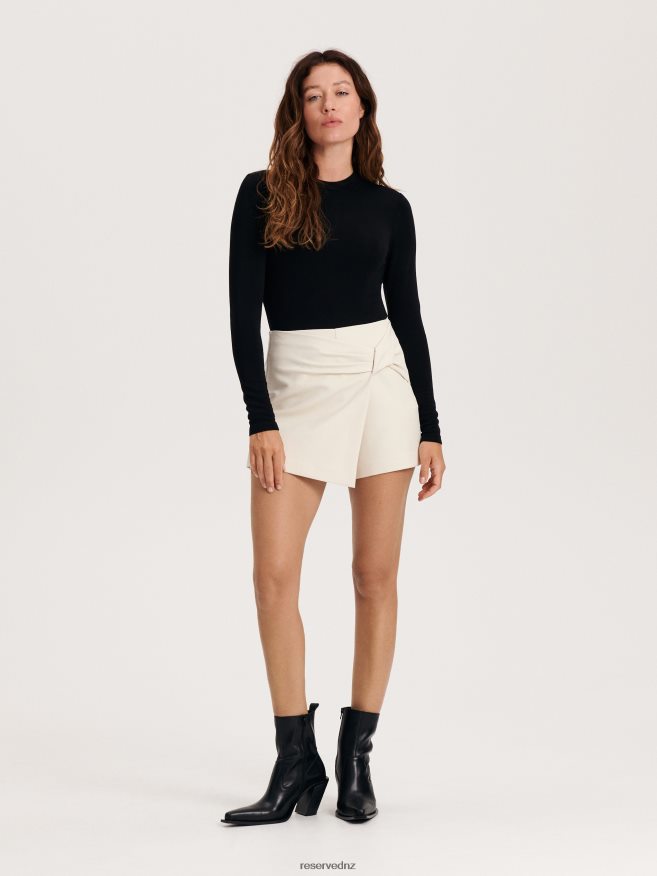 Reserved Women Skort P6H08T570 Apparel Cream