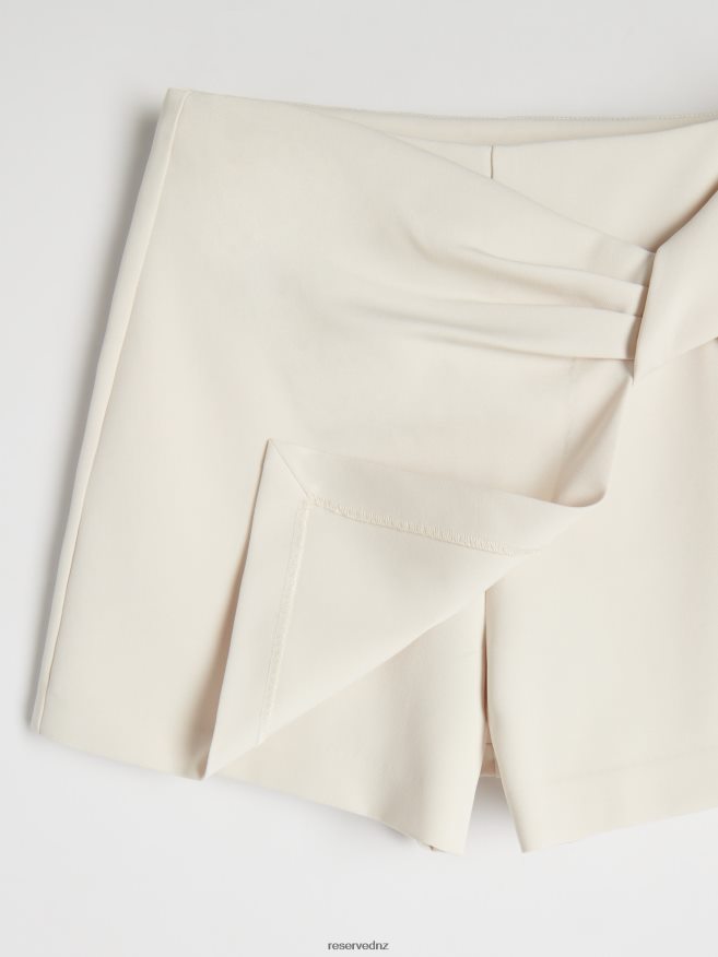 Reserved Women Skort P6H08T570 Apparel Cream