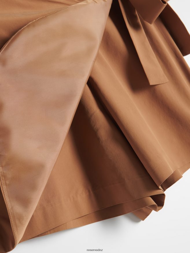 Reserved Women Skort P6H08T579 Apparel Golden Brown