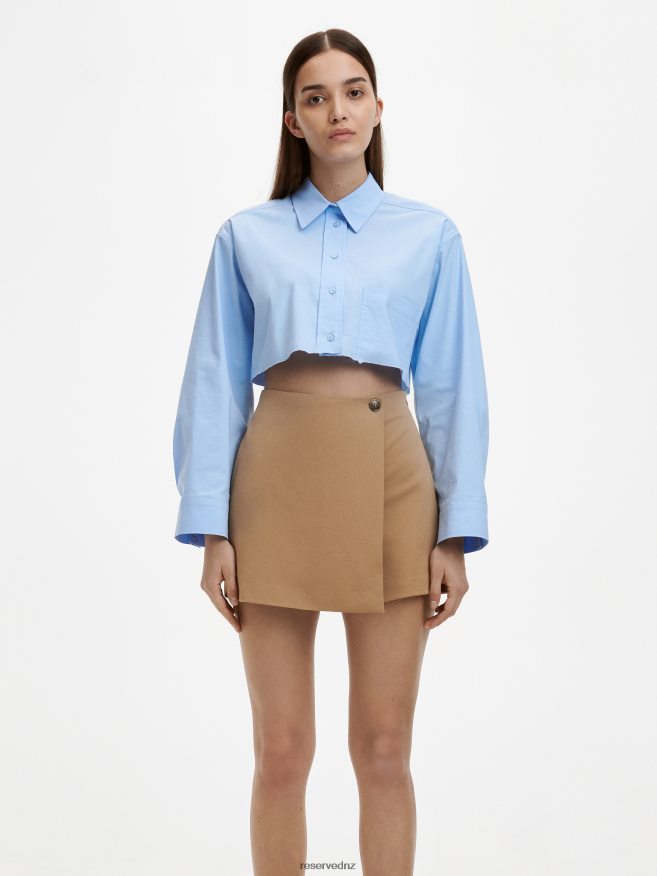 Reserved Women Skort P6H08T582 Apparel Beige