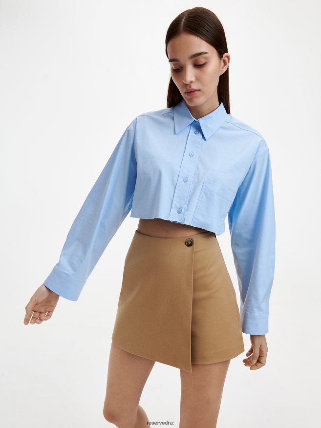 Reserved Women Skort P6H08T582 Apparel Beige