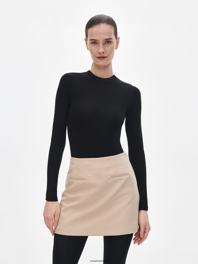 Reserved Women Skort P6H08T583 Apparel Beige