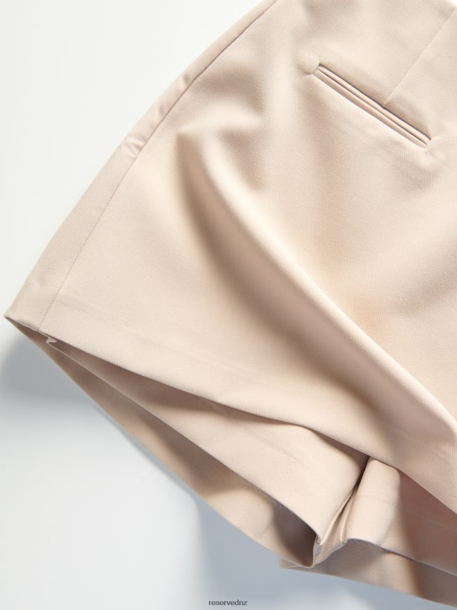 Reserved Women Skort P6H08T583 Apparel Beige