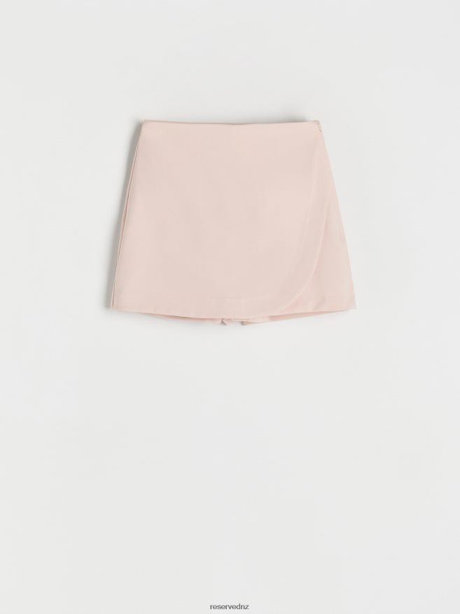 Reserved Women Skort P6H08T595 Apparel Pastel Pink
