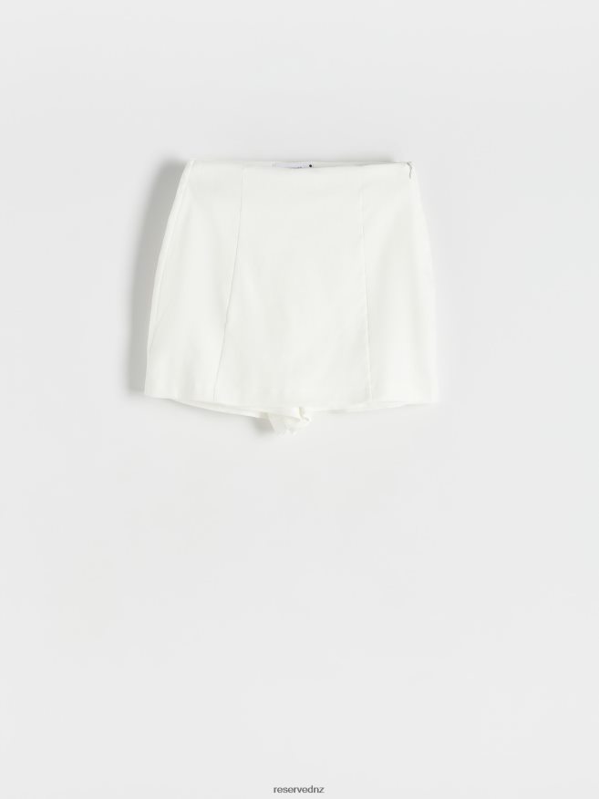Reserved Women Skort P6H08T599 Apparel White