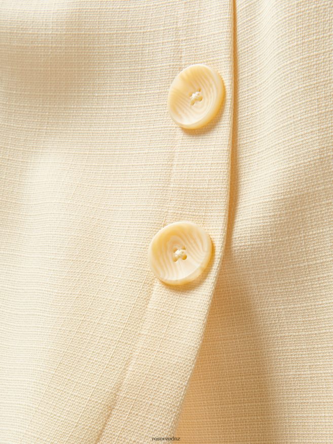 Reserved Women Skort P6H08T604 Apparel Light Yellow