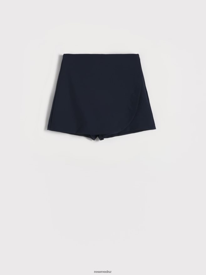 Reserved Women Skort P6H08T607 Apparel Navy