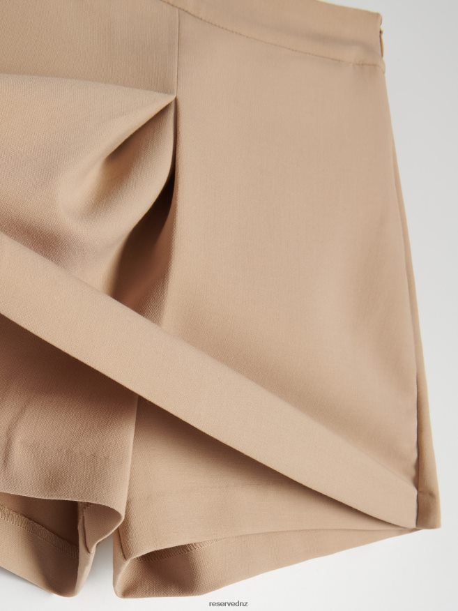 Reserved Women Skort P6H08T612 Apparel Beige