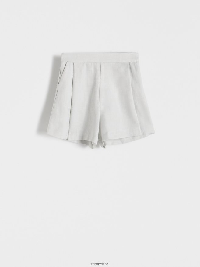 Reserved Women Suit Shorts P6H08T553 Apparel Pale Blue