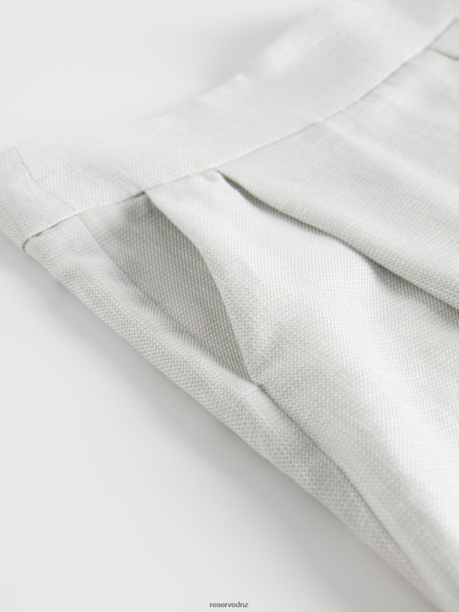 Reserved Women Suit Shorts P6H08T553 Apparel Pale Blue