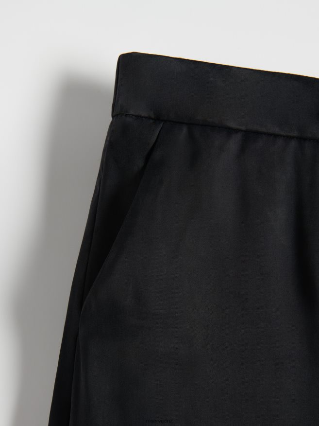 Reserved Women Suit Shorts P6H08T580 Apparel Black