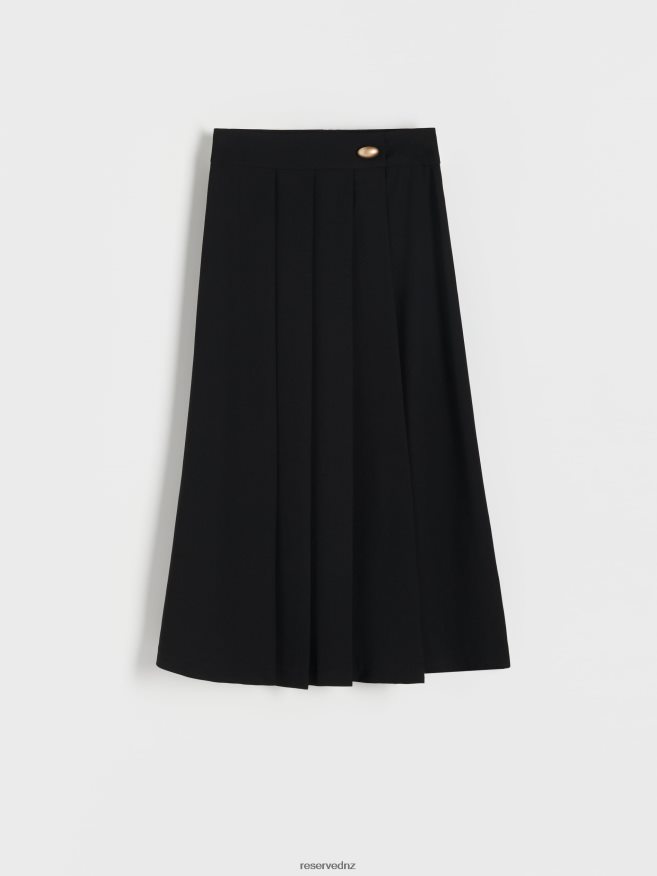 Reserved Women Midi Skirt P6H08T818 Apparel Black