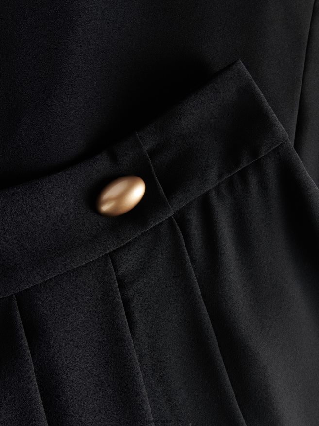 Reserved Women Midi Skirt P6H08T818 Apparel Black