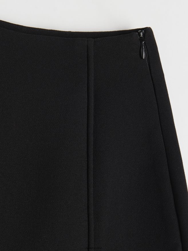 Reserved Women Mini Skirt P6H08T164 Apparel Black