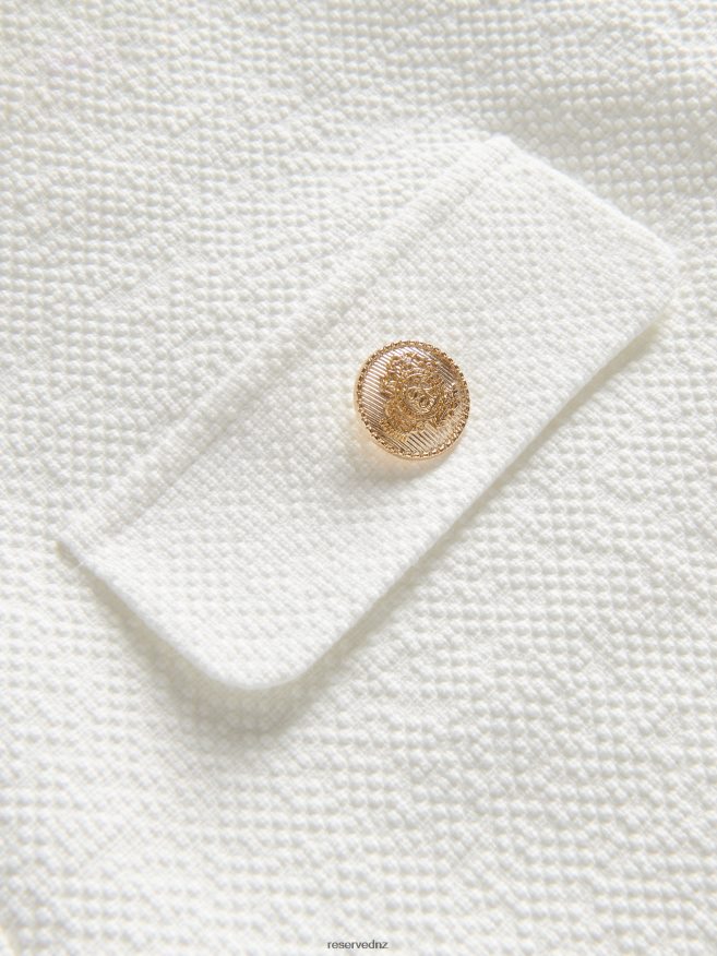 Reserved Women Mini Skirt P6H08T70 Apparel Cream