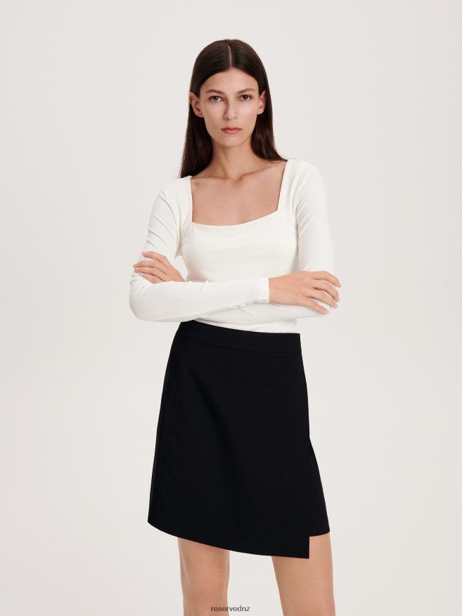 Reserved Women Mini Skirt P6H08T72 Apparel Black