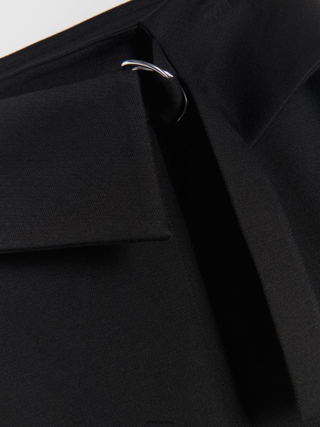 Reserved Women Mini Skirt P6H08T849 Apparel Black