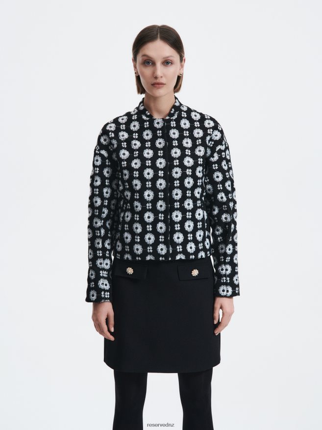 Reserved Women Mini Skirt P6H08T857 Apparel Black