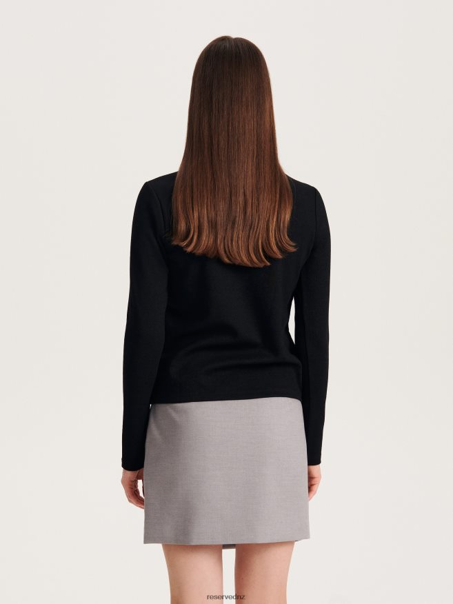 Reserved Women Skirt P6H08T33 Apparel Mid Grey