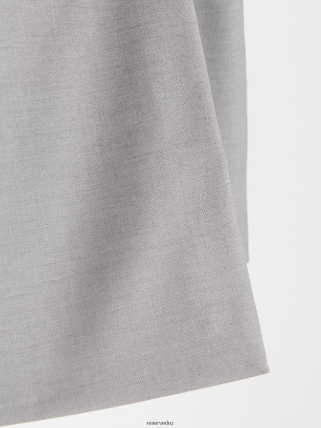 Reserved Women Skirt P6H08T33 Apparel Mid Grey