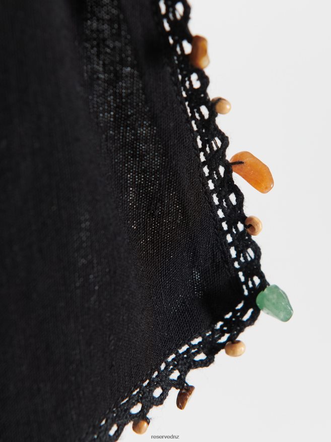 Reserved Women Skirt P6H08T53 Apparel Black