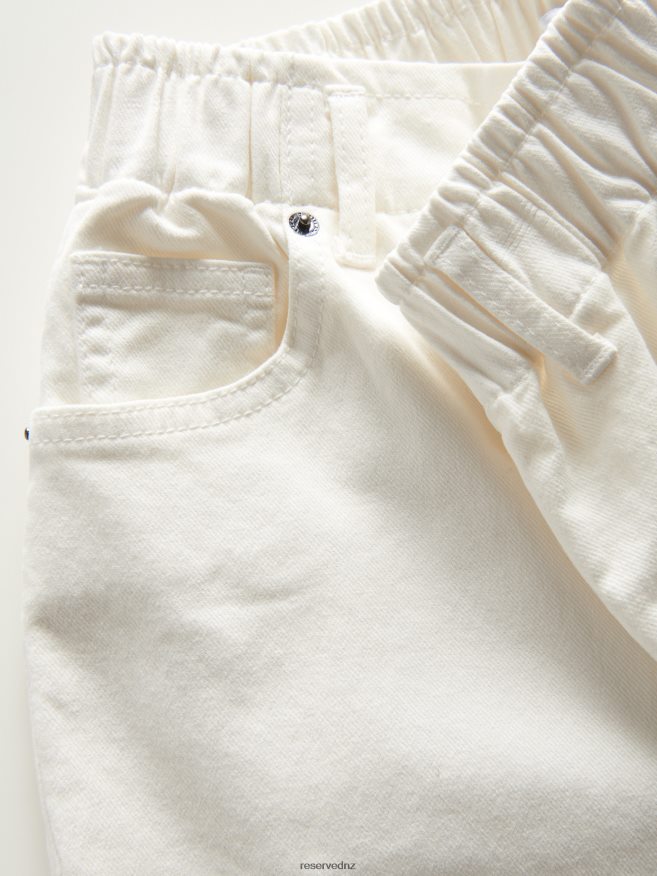 Reserved Women Baggy Trousers P6H08T733 Apparel White