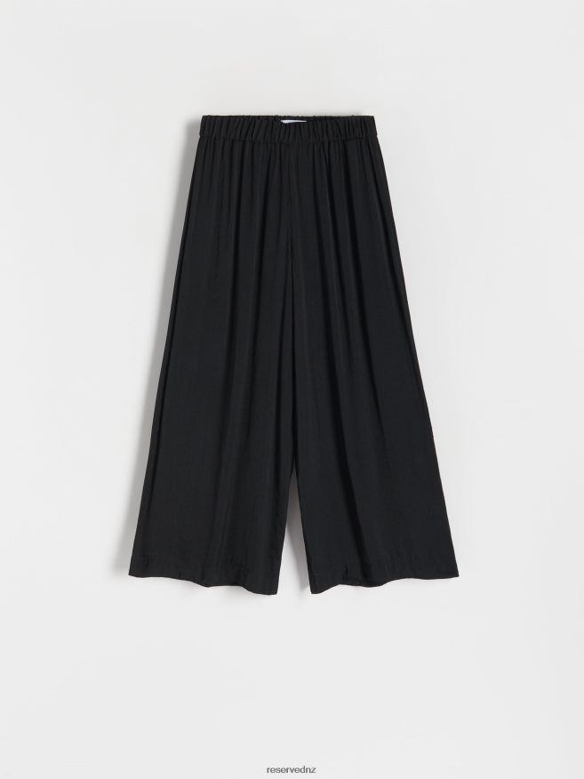 Reserved Women Culotte Trousers P6H08T632 Apparel Black