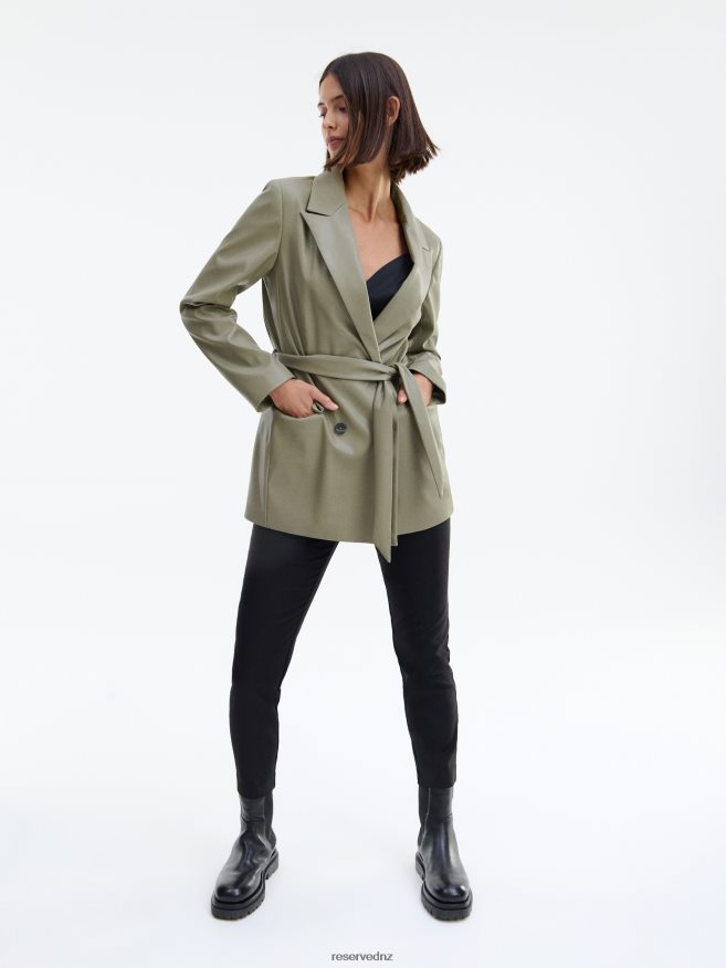 Reserved Women Elasticated Waist Trousers P6H08T731 Apparel Black