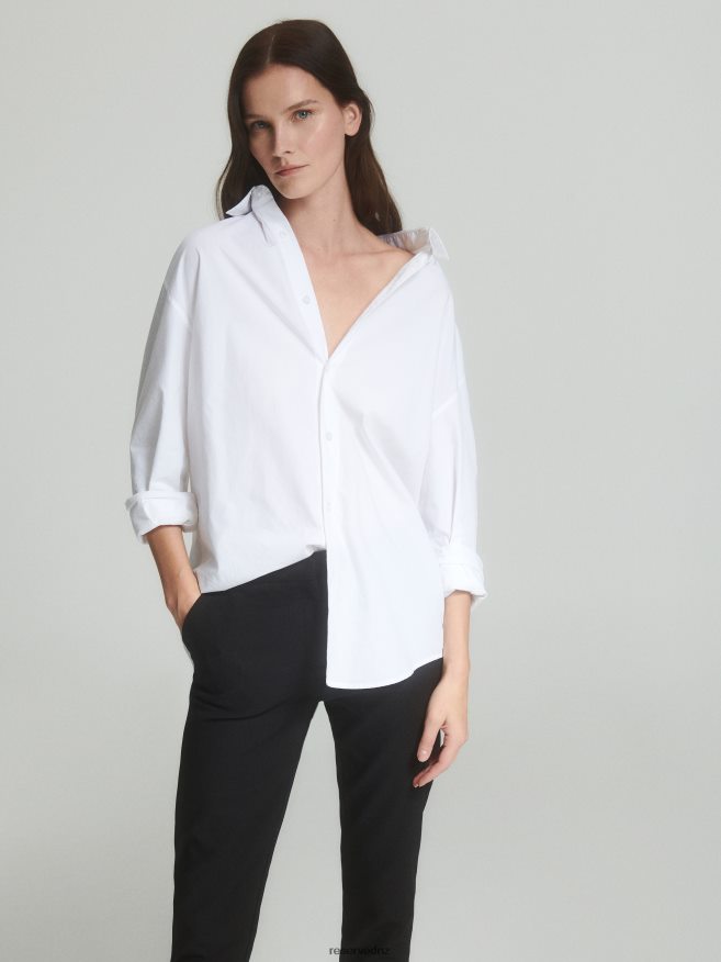 Reserved Women Elasticated Waist Trousers P6H08T735 Apparel Black