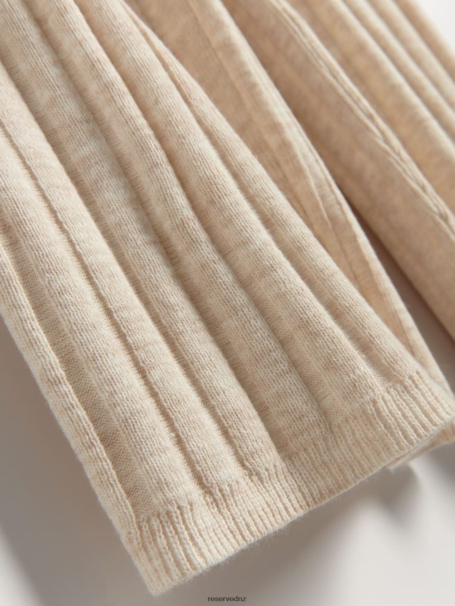 Reserved Women Jersey Trousers P6H08T652 Apparel Nude