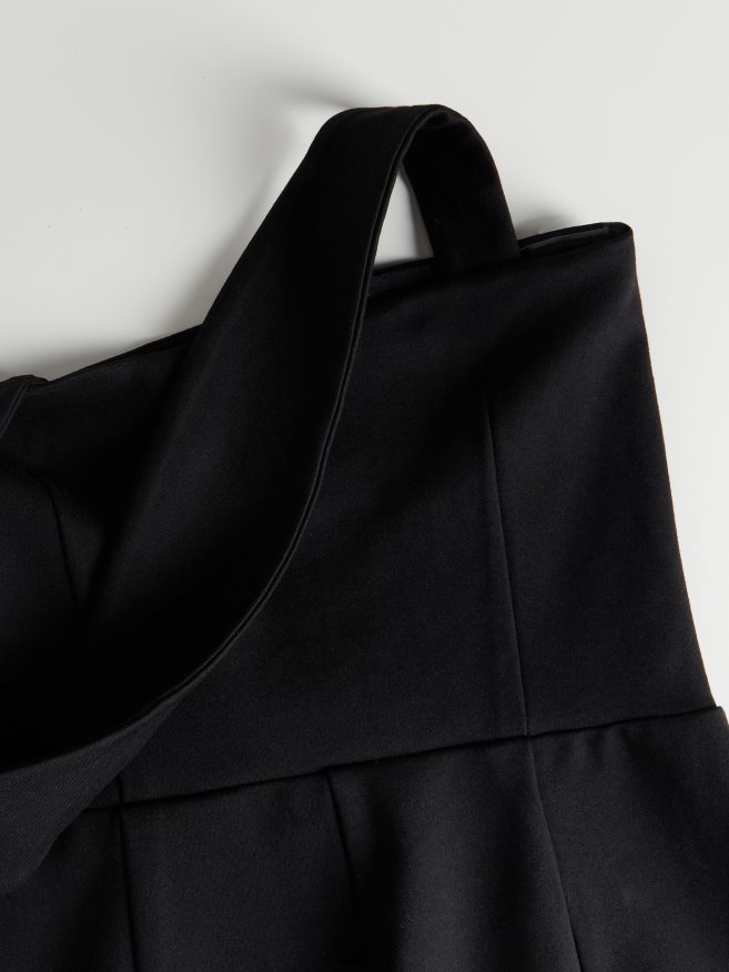 Reserved Women Jumpsuit With Neck Sash P6H08T687 Apparel Black