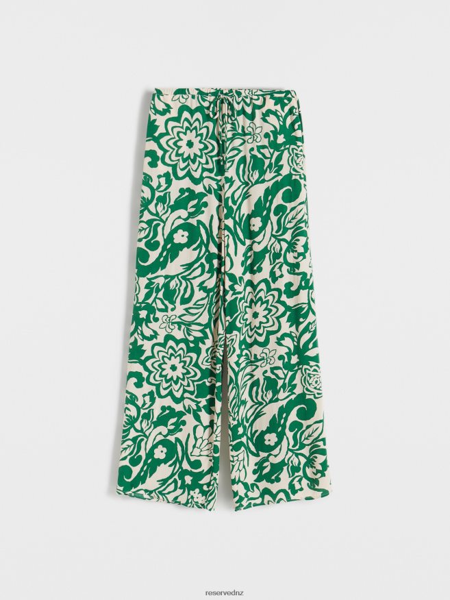 Reserved Women Patterned Trousers P6H08T675 Apparel Multicolor