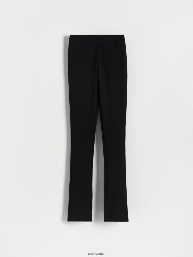 Reserved Women Plain Trousers P6H08T706 Apparel Black