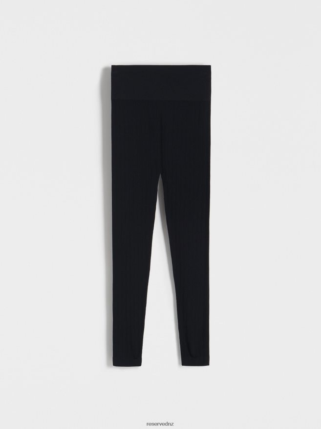 Reserved Women Trousers P6H08T624 Apparel Black