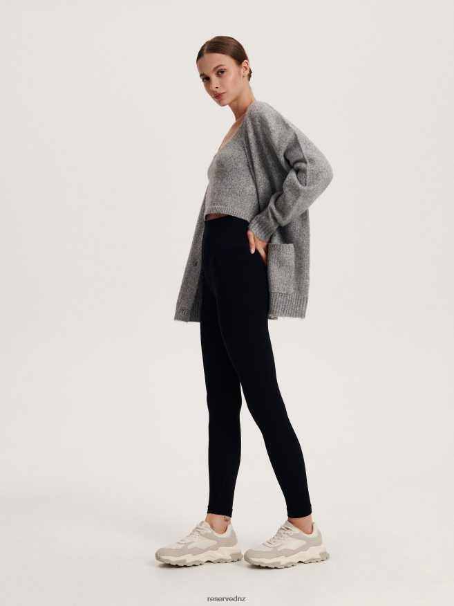 Reserved Women Trousers P6H08T624 Apparel Black