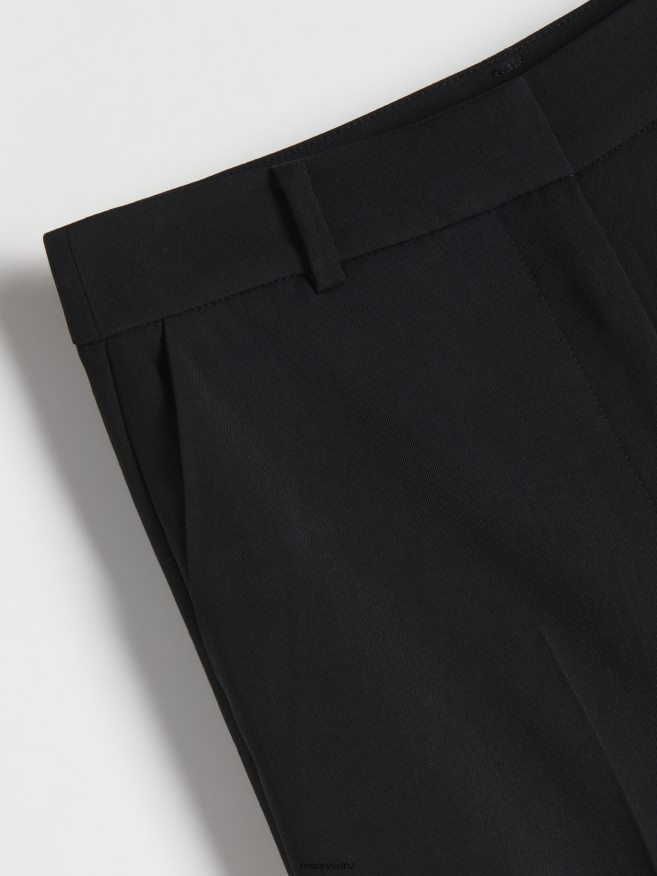 Reserved Women Trousers With Pressed Crease P6H08T636 Apparel Black