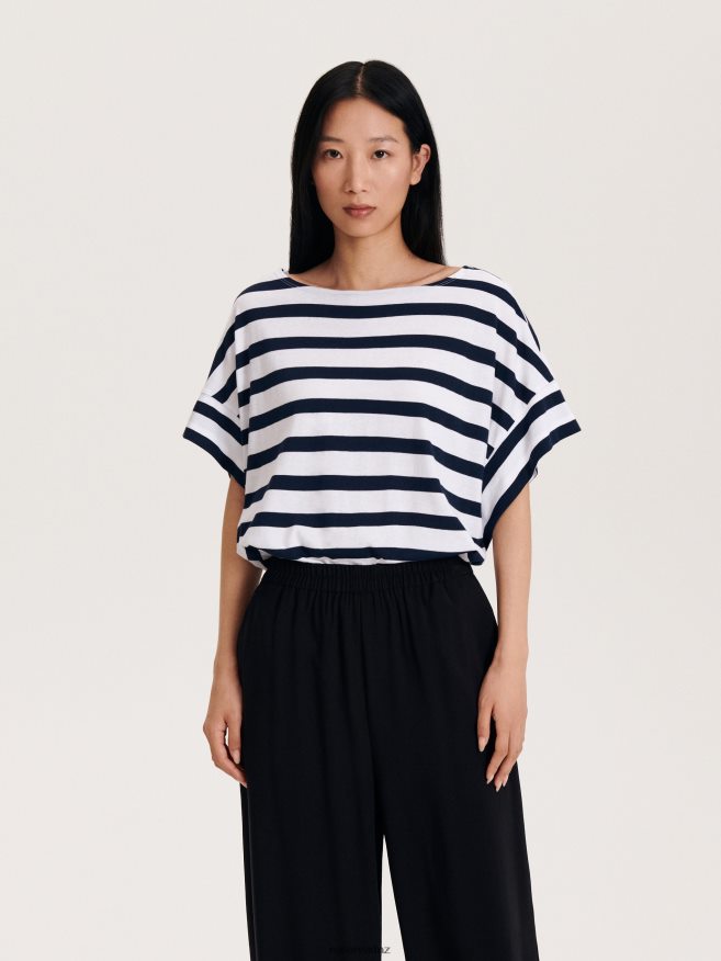 Reserved Women Viscose Trousers P6H08T111 Apparel Black