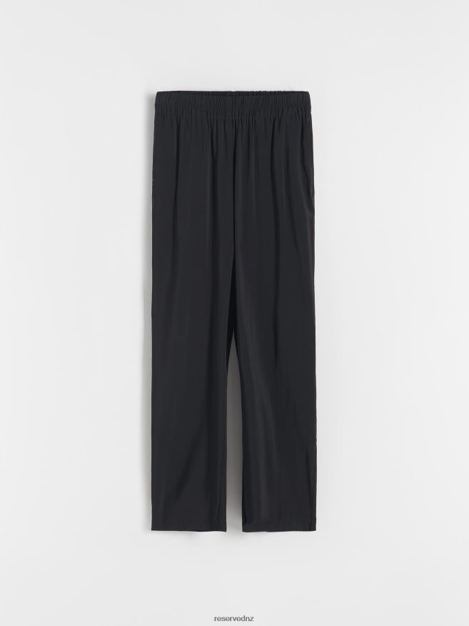 Reserved Women Viscose Trousers P6H08T548 Apparel Black