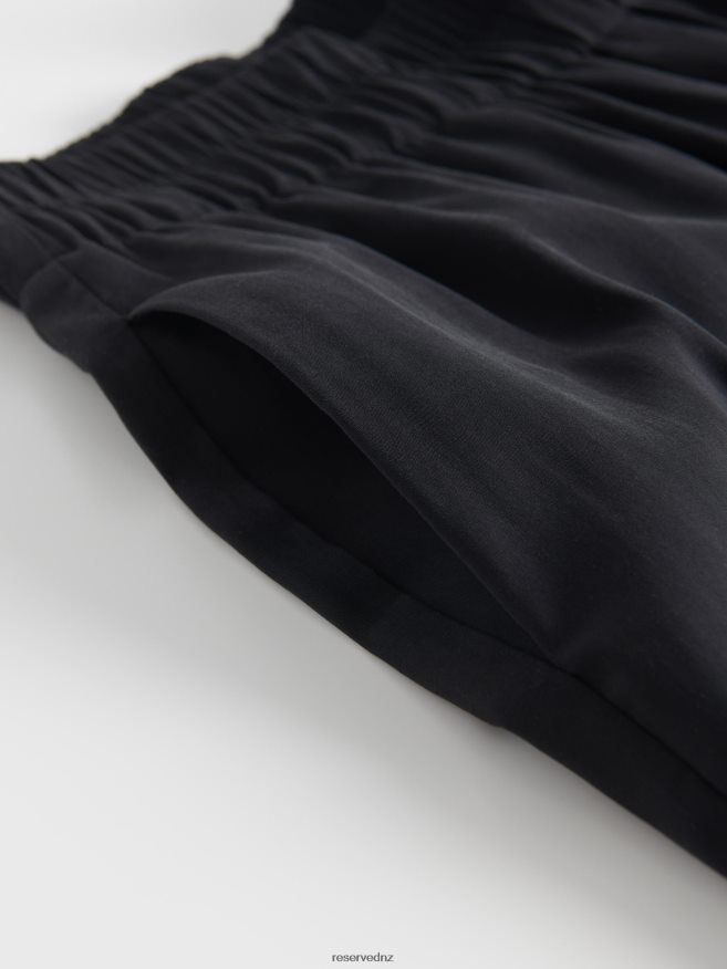 Reserved Women Viscose Trousers P6H08T548 Apparel Black
