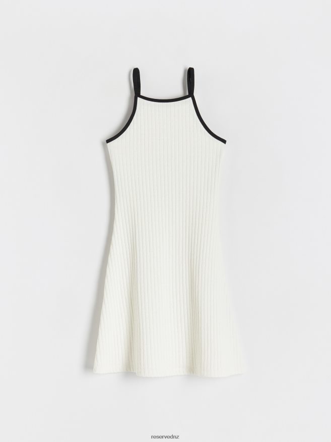 Reserved Women Dress P6H08T229 Apparel Cream