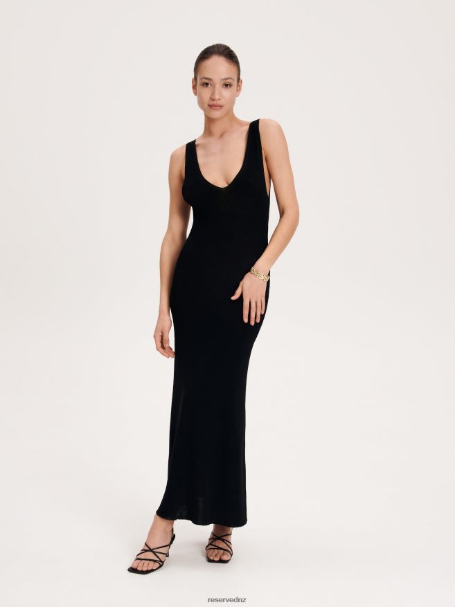 Reserved Women Dress P6H08T938 Apparel Black