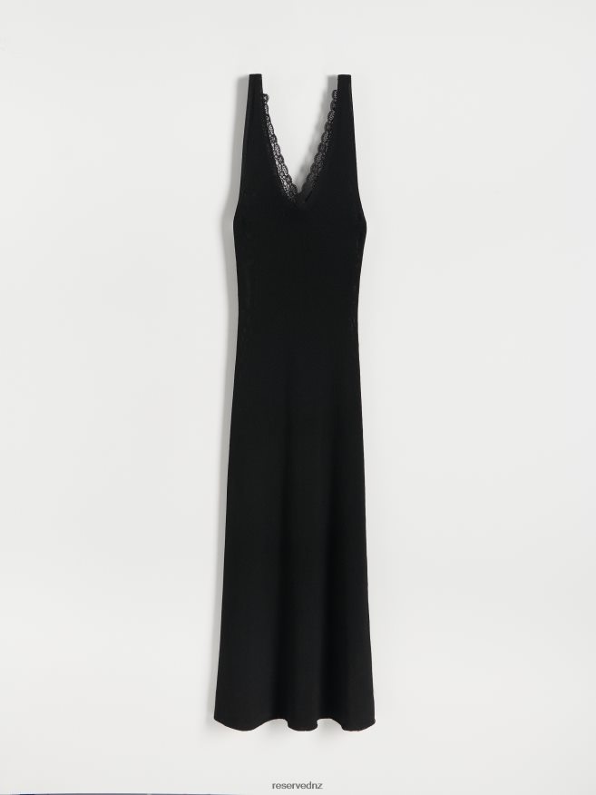 Reserved Women Dress P6H08T938 Apparel Black