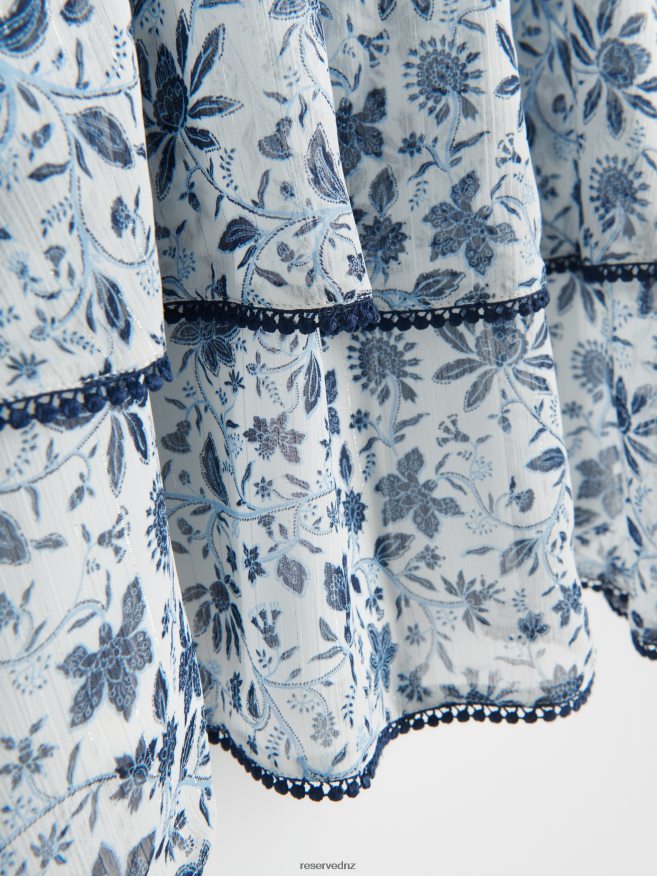 Reserved Women Mini Dress P6H08T11 Apparel Navy