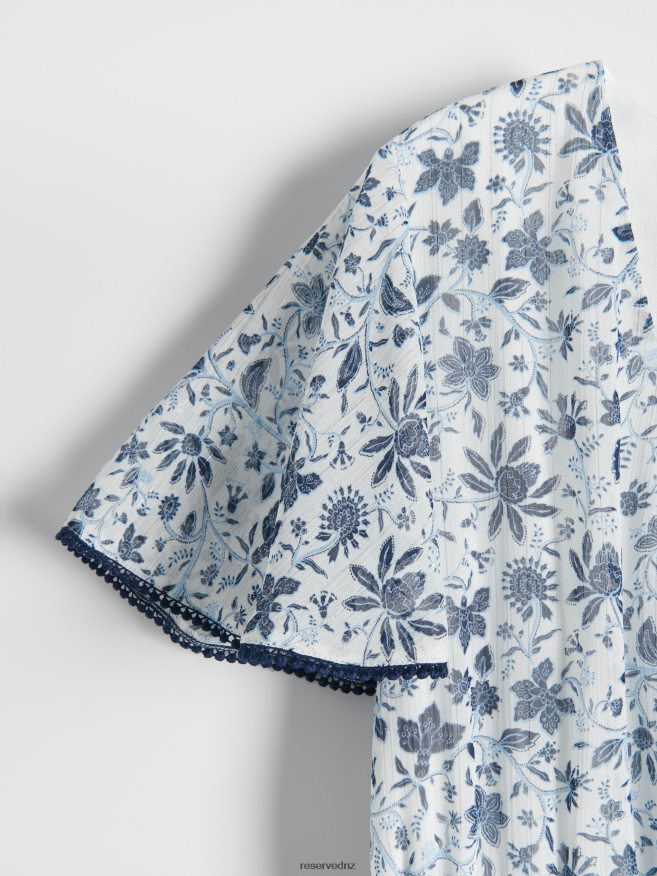 Reserved Women Mini Dress P6H08T11 Apparel Navy